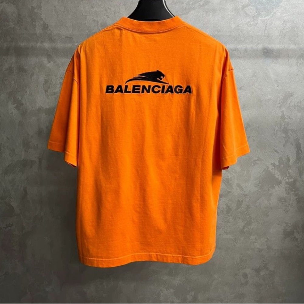 Balenciaga Year of The Tiger Oversized Orange t-shirt
